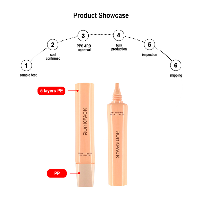  squeeze tube plastic cream tube soft tube cosmetic 