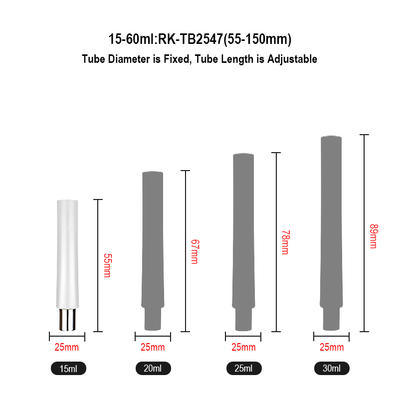 Soft Tube Packaging with square screw cap