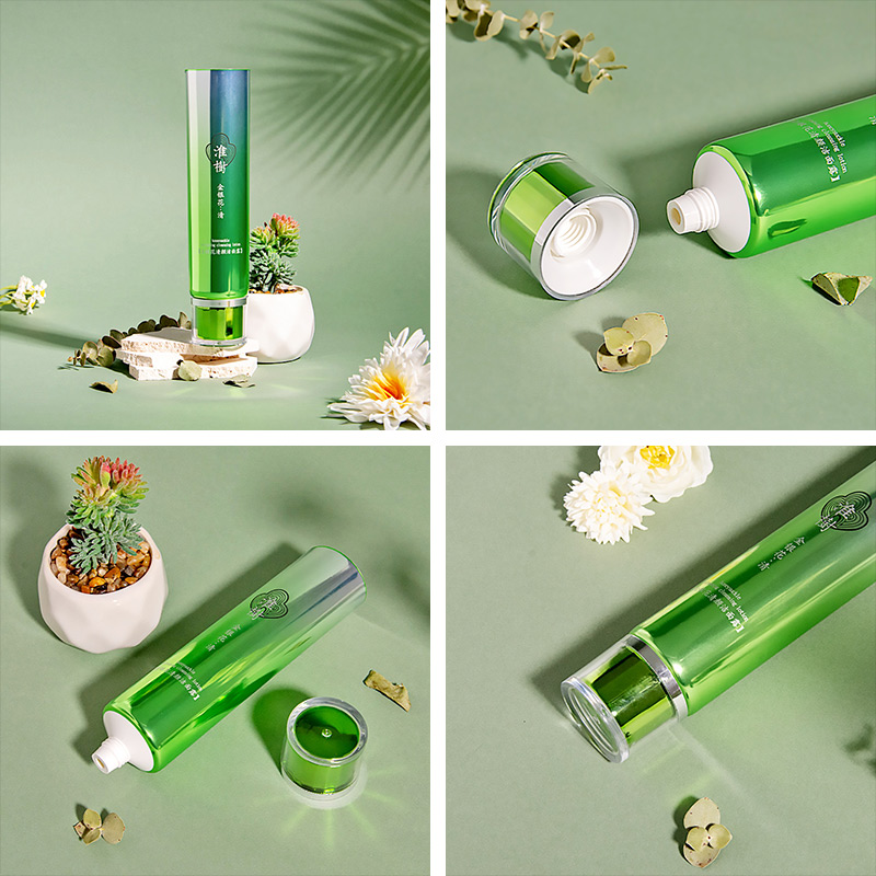  face wash cosmetic packaging squeeze tube