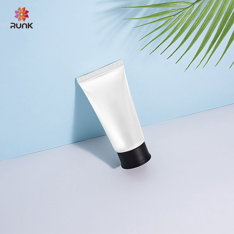 white cosmetic tube