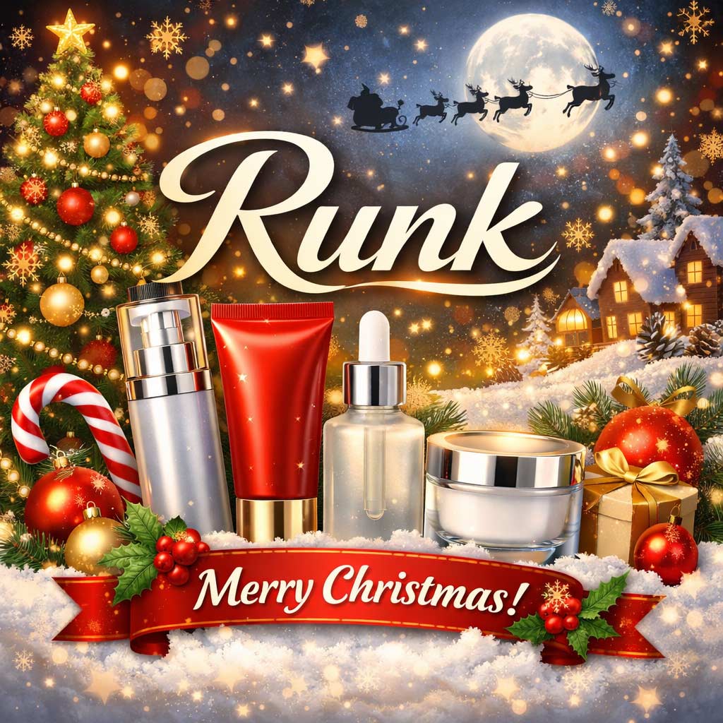 บริษัท Guangzhou Runk Cosmetic Packaging ขออวยพรให้ลูกค้าใหม่และลูกค้าที่เคารพทุกท่าน สุขสันต์วันคริสต์มาส
