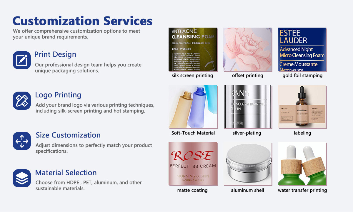 Customized packaging tubes