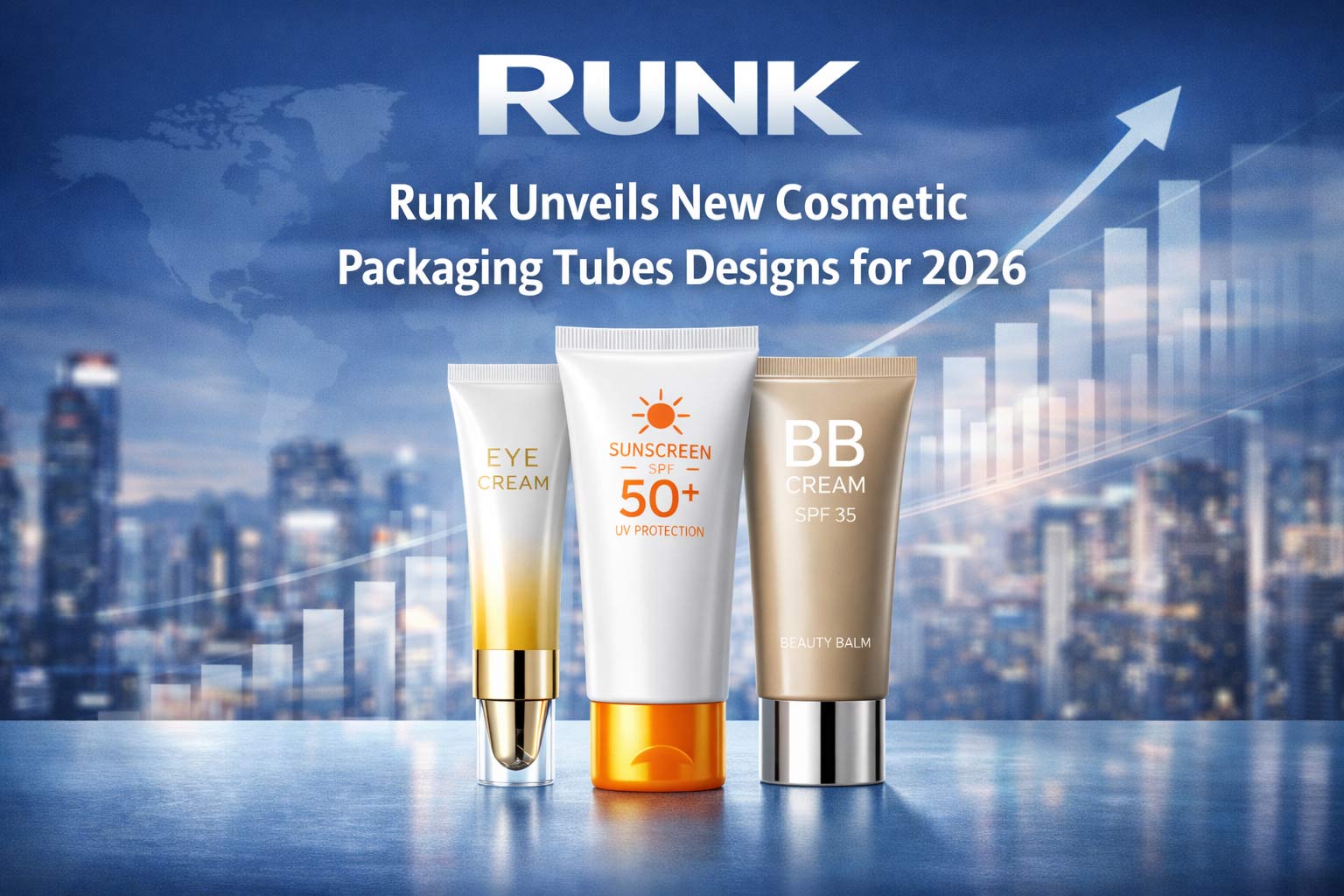 Runk เปิดตัวดีไซน์หลอดบรรจุภัณฑ์เครื่องสำอางใหม่สำหรับปี 2026