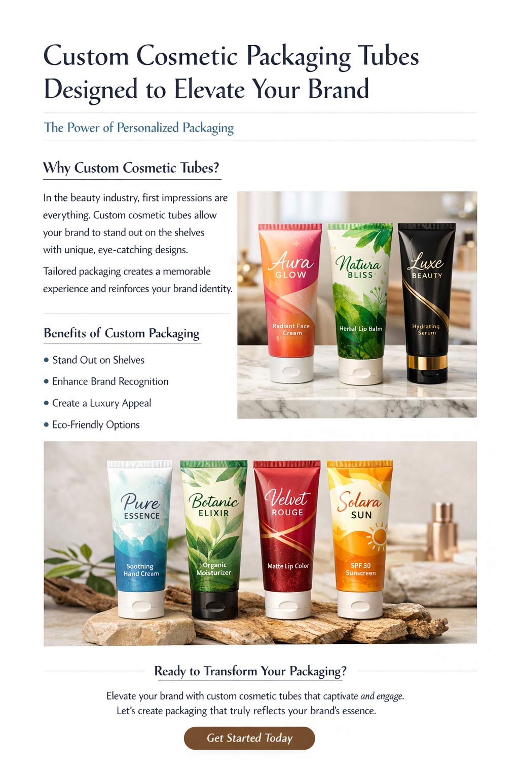 Runk packaging enpty tubes Runk packaging enpty tubes