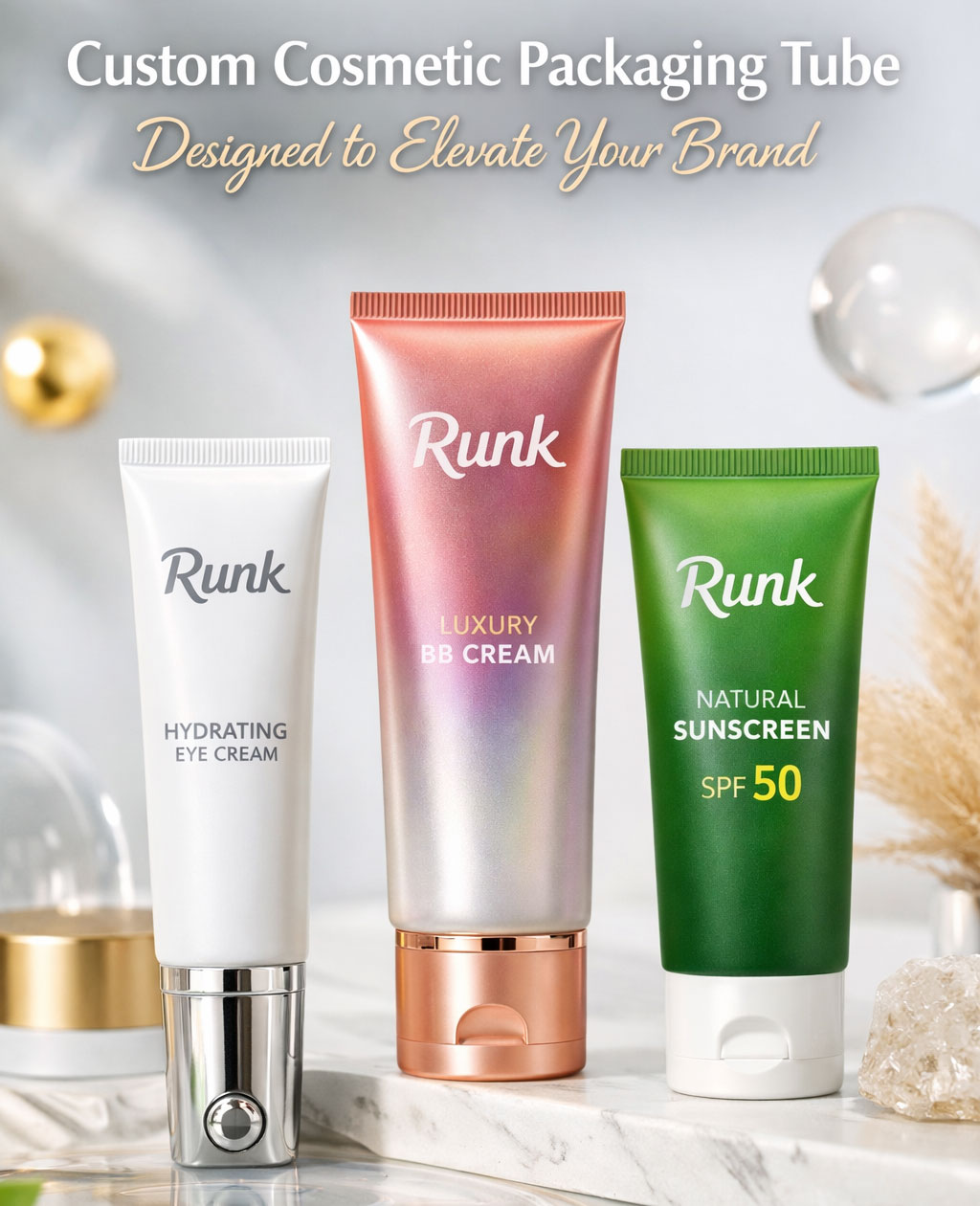 Custom Cosmetic Packaging Tube Designed to Elevate Your Brand