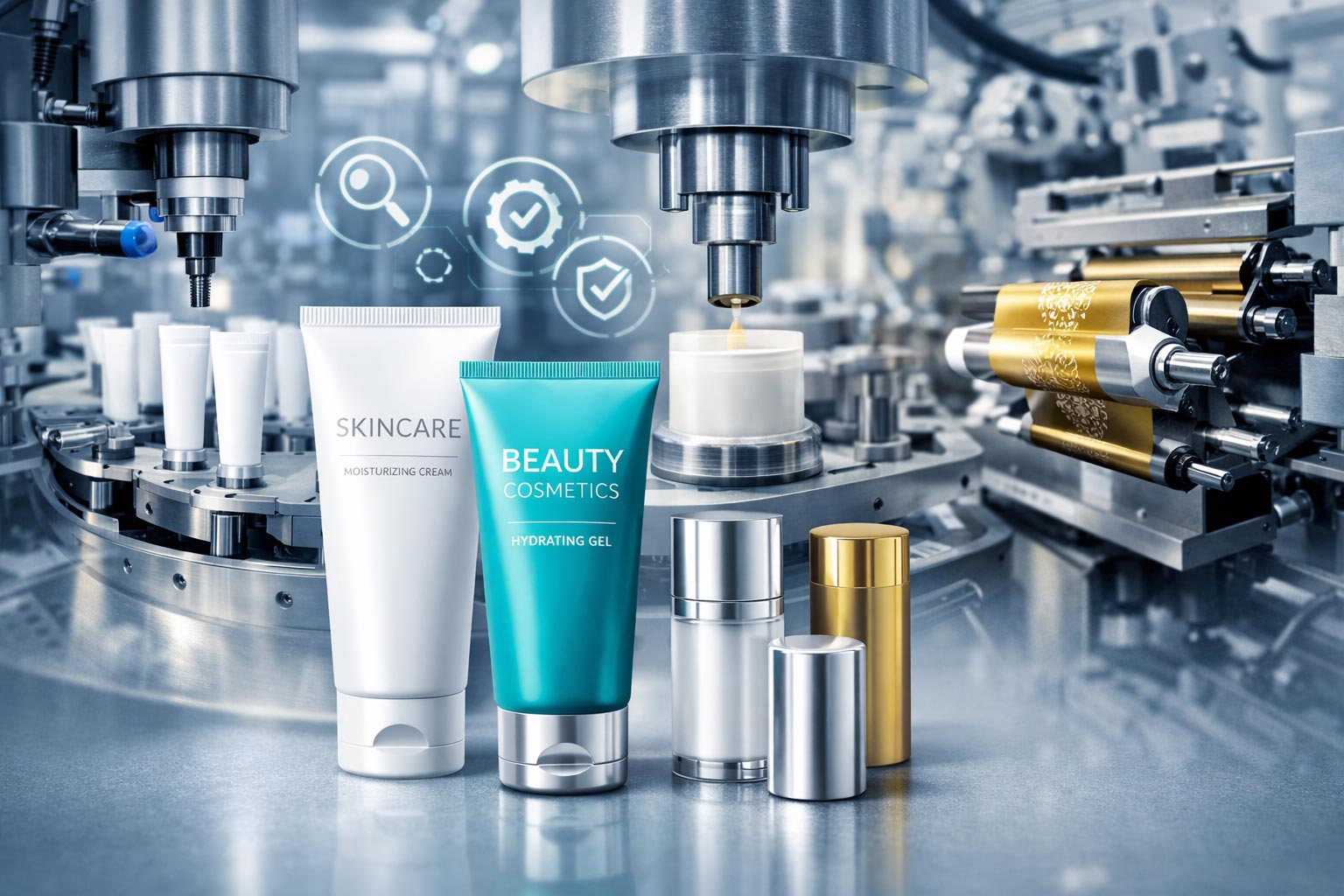 การผลิตขั้นสูงเพื่อบรรจุภัณฑ์หลอดเครื่องสำอางที่เชื่อถือได้
