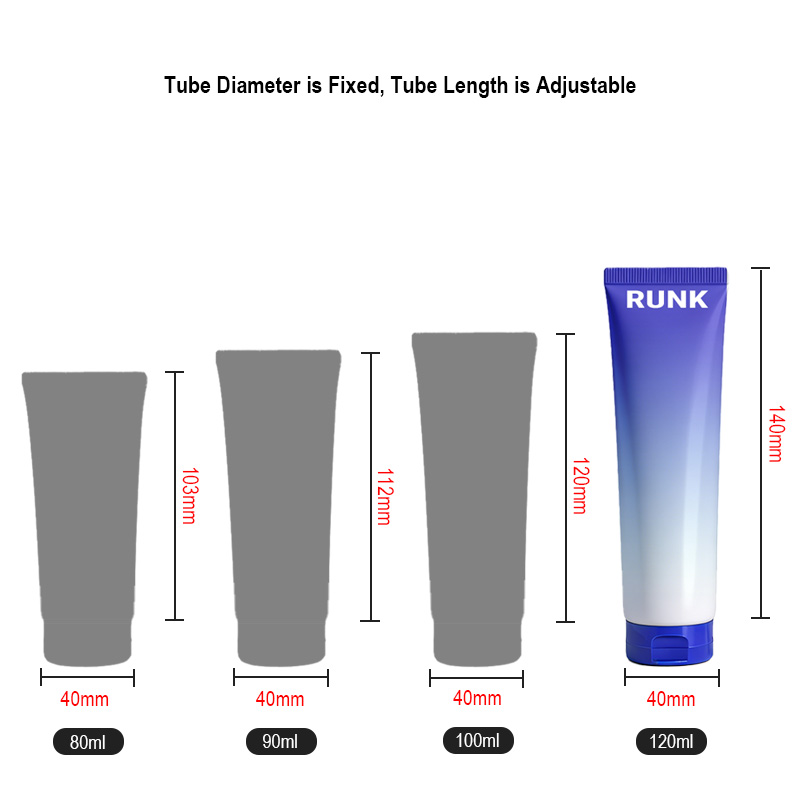 Runk cosmetic tube size Runk cosmetic tube size