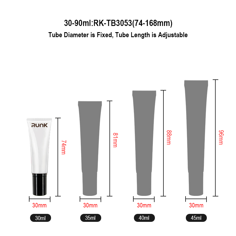 Runk cosmetic tube size Runk cosmetic tube size