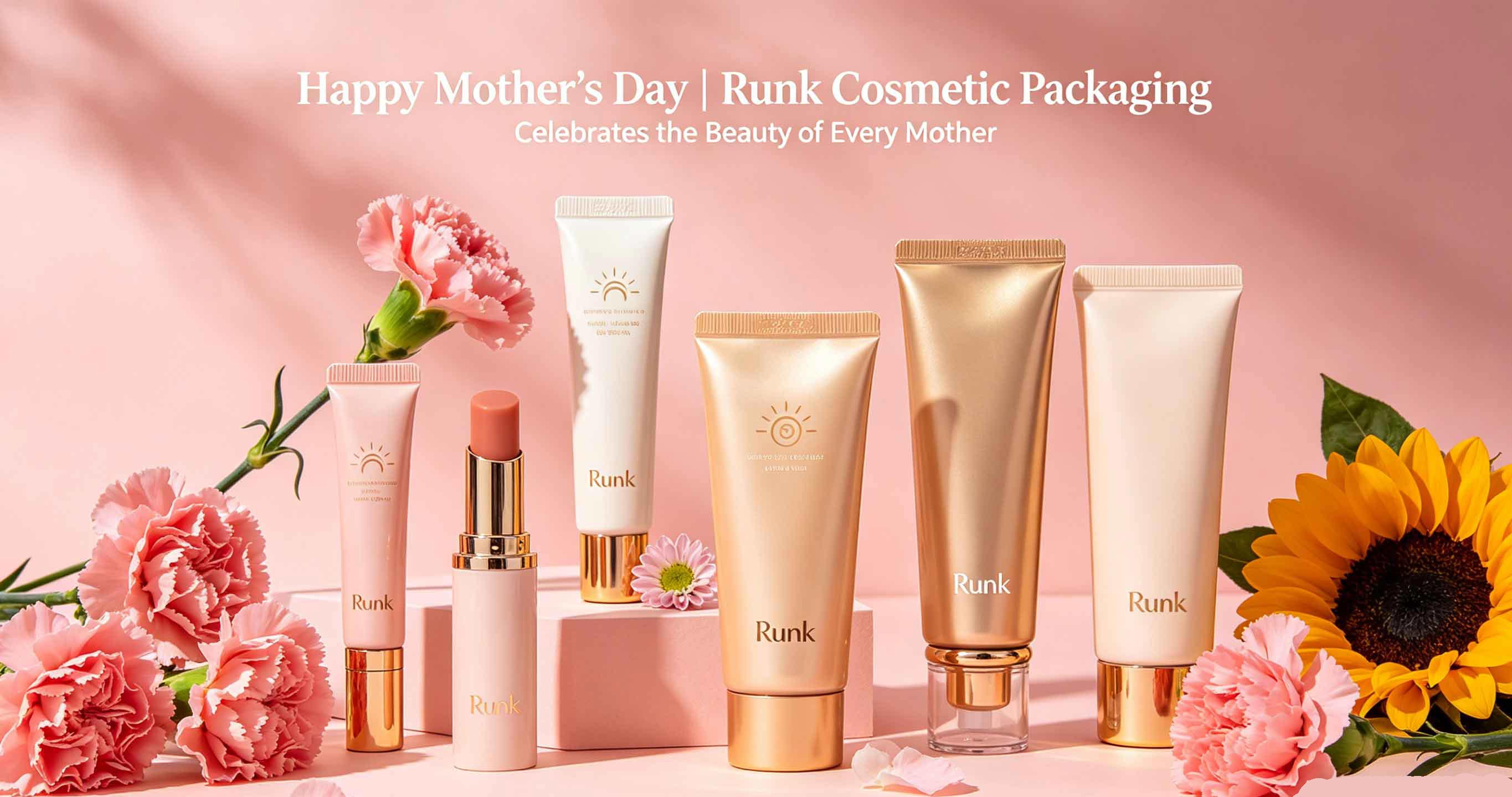 สุขสันต์วันแม่ | บรรจุภัณฑ์เครื่องสำอาง Runk เฉลิมฉลองความงามของแม่ทุกคน