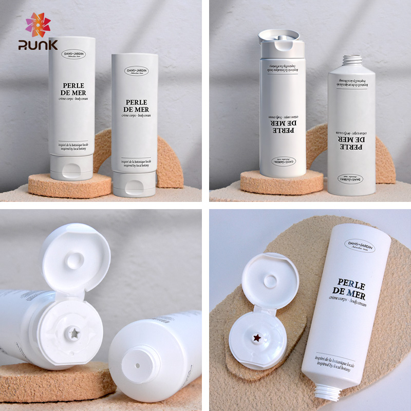 Cosmetic sunscreen cream tube Cosmetic sunscreen cream tube