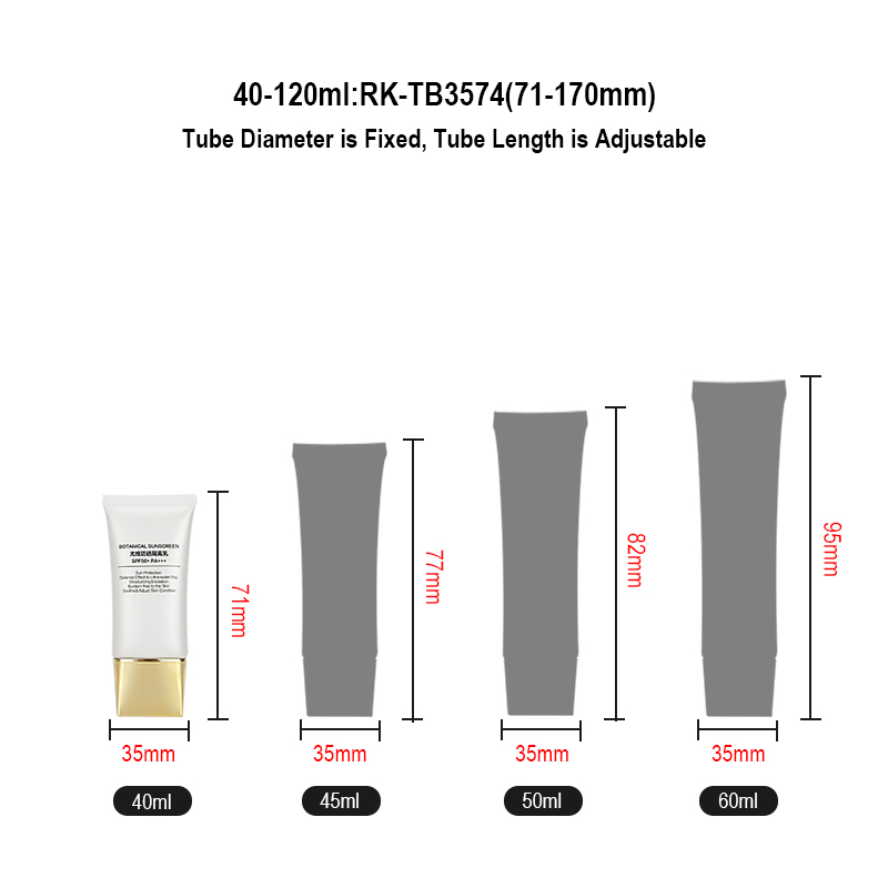 Runk cosmetic tube size Runk cosmetic tube size