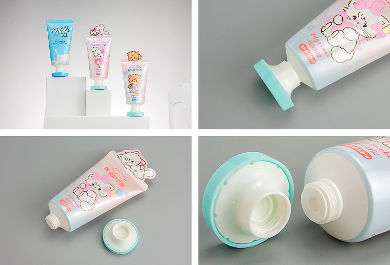 cosmetic plastic tube for hand care cosmetic plastic tube for hand care