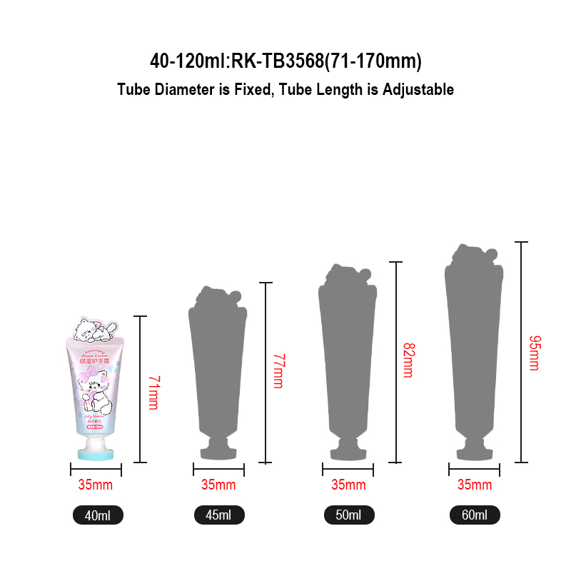 Runk cosmetic tube size Runk cosmetic tube size