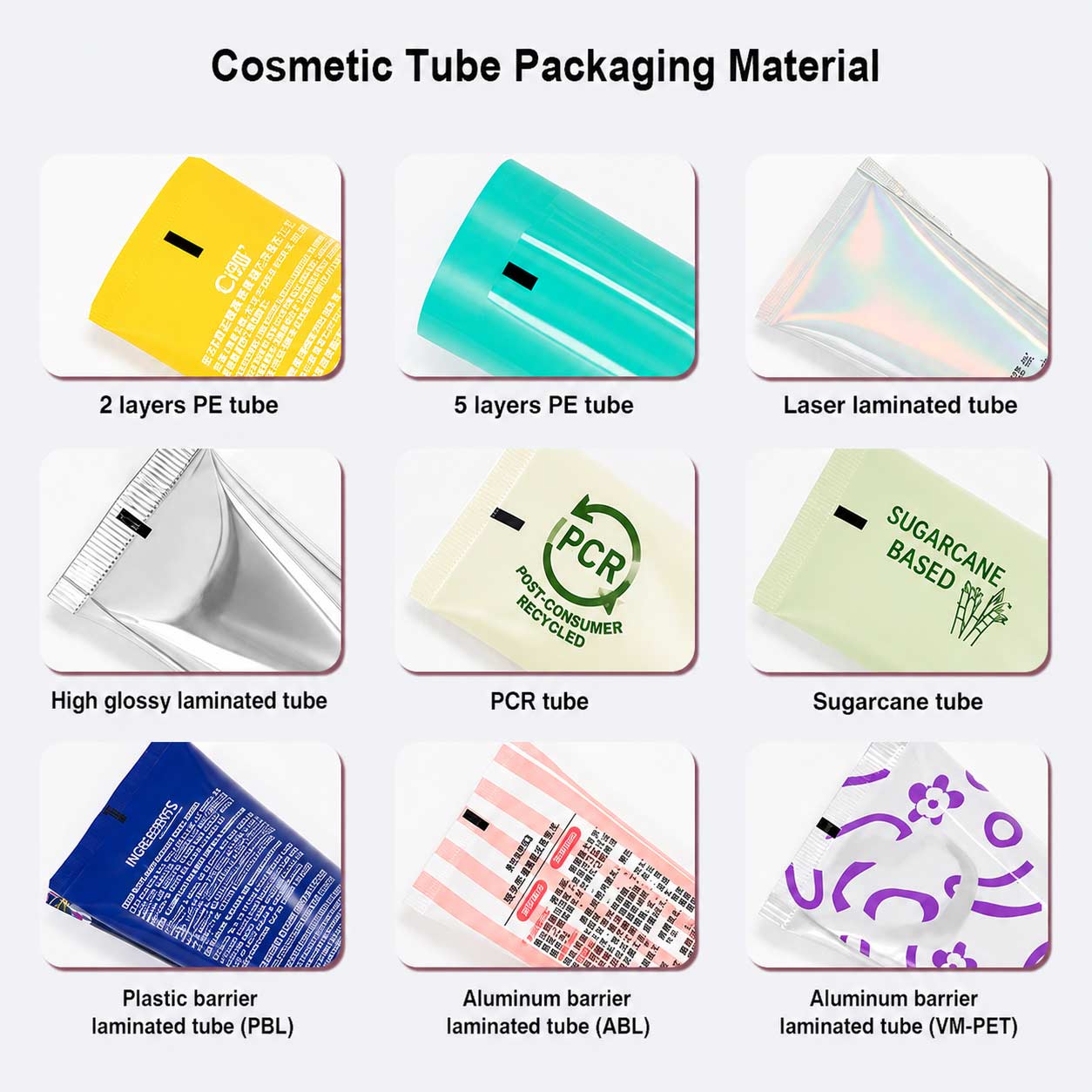 ABL Cosmetic Tubes ABL Cosmetic Tubes