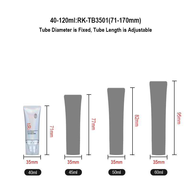 Runk Cosmetic Tube Capacity Runk Cosmetic Tube Capacity